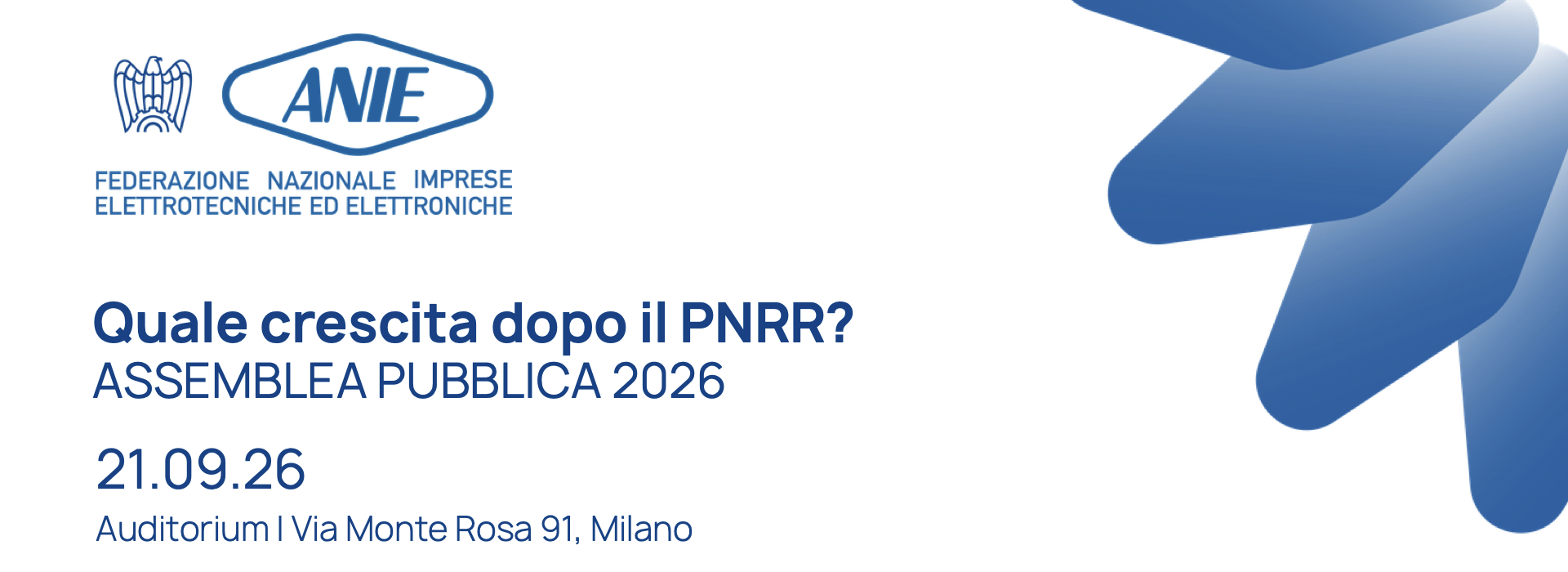 Assemblea ANIE 2026 - Quale crescita dopo il PNRR?